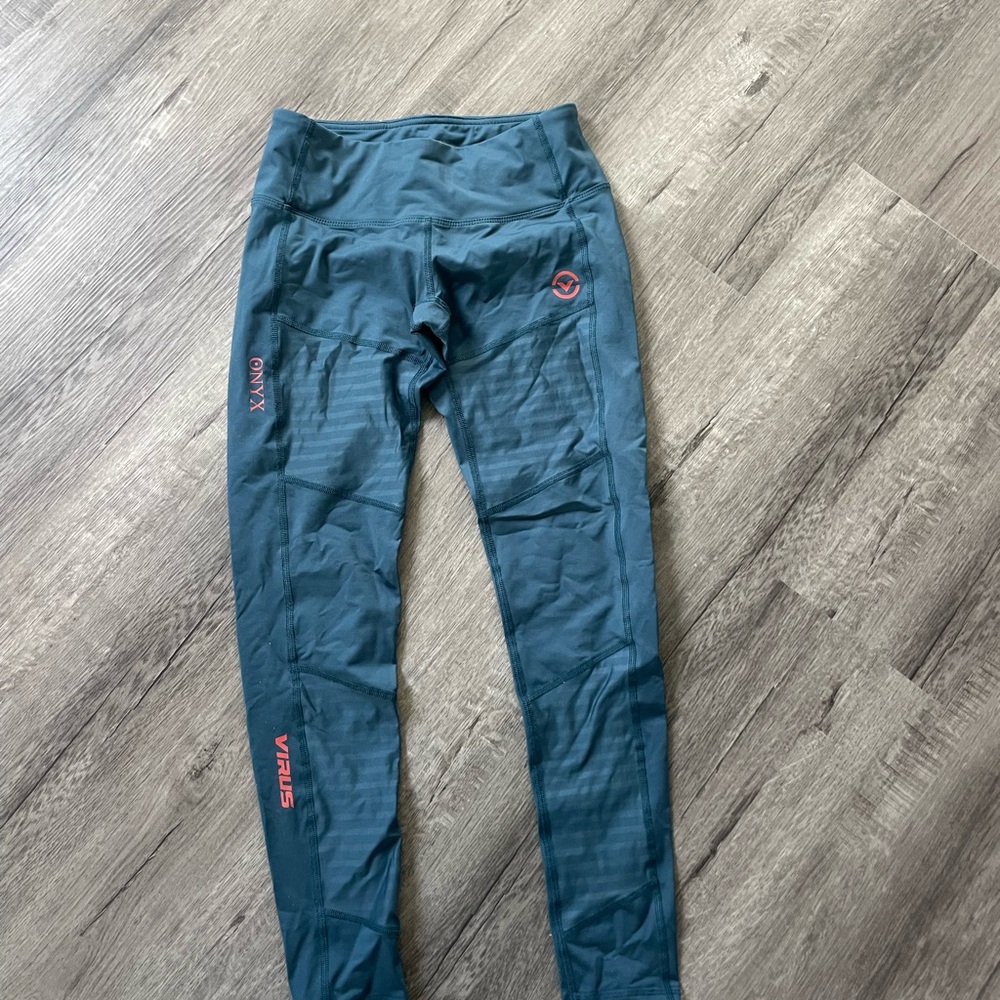 Virus Blue Leggings